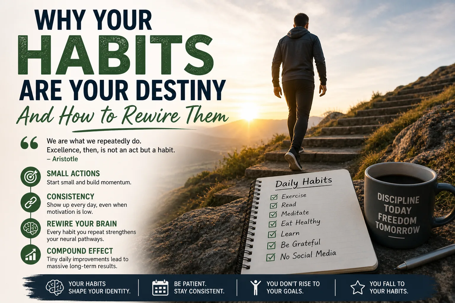 Why Your Habits Are Your Destiny and How to Rewire Them